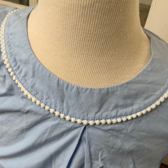 Janie & Jack Pale Blue Top - Picture 2 of 5